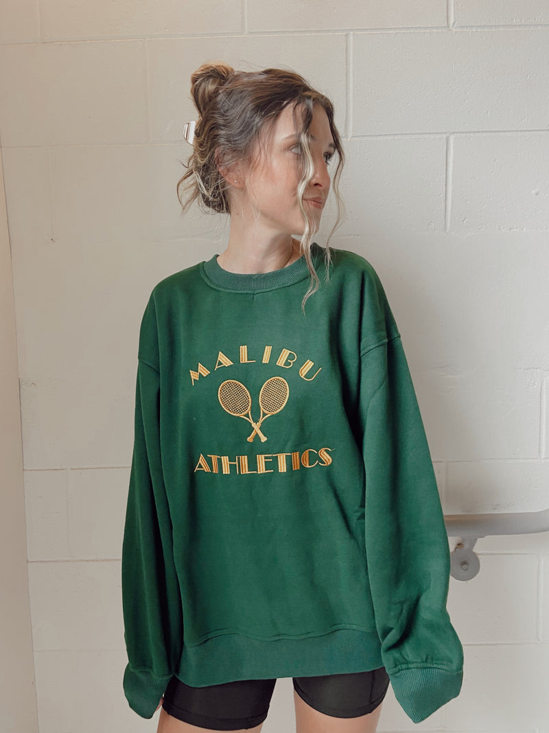 Palmer and Co. Kelly Green Malibu Athletics Sweatshirt Large