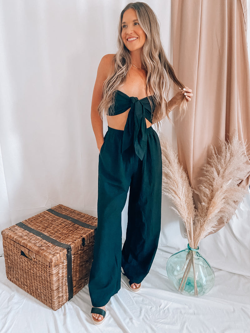 Sedona Handkerchief Top & Flare Pant Set