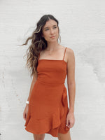 Honey Mini Dress - Rust