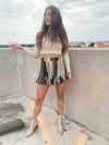 Transition Tan Knit Crop Top